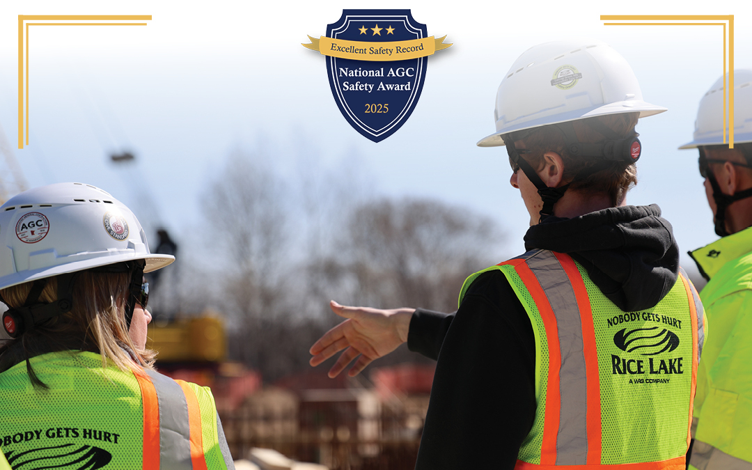 Rice Lake Construction Earns National AGC Safety Award